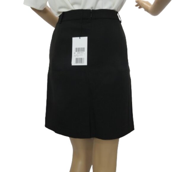 G2000 Stretch Black A-line Skirt - Picture 3 of 6